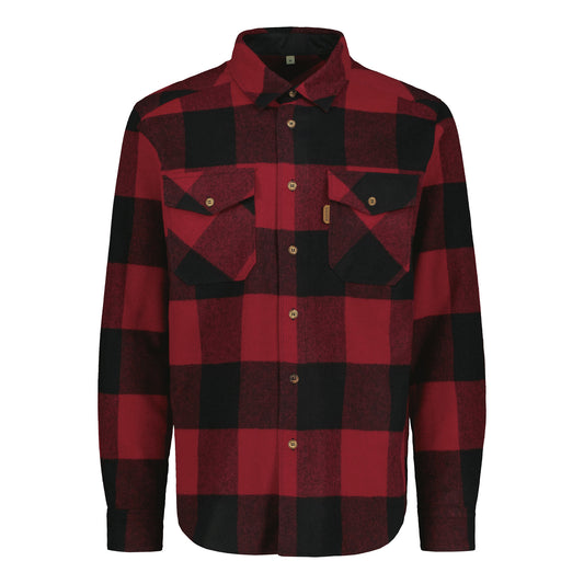 Alaska Wool shirt - 55 True Red / XS - Sasta