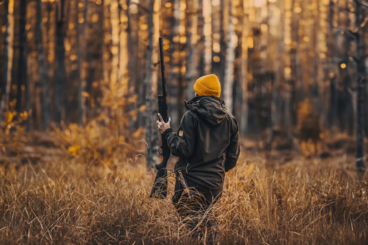 Materials that move with the hunter