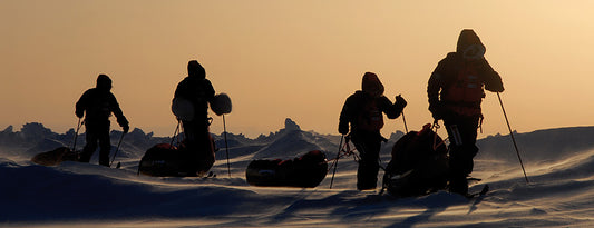 Ultima Thule Expedition hiking evening sun
